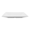 GET ML-92-W White Square Melamine Plate, 16"