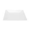 GET ML-92-W White Square Melamine Plate, 16"