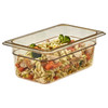 Cambro 44HP150 Food Pan, 1/4 Size, 4" Deep, Amber, Non-Stick, Hi-Temp Cambro 44HP150 Food Pan, 1/4 Size, 4" Deep, Amber, Non-Stick, Hi-Temp