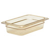 Cambro 42HP150 Food Pan, 1/4 Size, 2-1/2" Deep, Amber, Non-Stick, Hi-Temp Cambro 42HP150 Food Pan, 1/4 Size, 2-1/2" Deep, Amber, Non-Stick, Hi-Temp