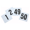 Winco TBN-50 Table Numbers, 1-50, 4" x 3-3/4"
