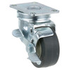 AllPoints 26-2373 Swivel Plate Caster, with brake, 3" dia., EACH