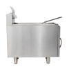 Globe GF15PG 15 lb Oil Capacity Liquid Propane Gas Countertop Single Pot Fryer
