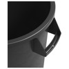 Carlisle 84101003 Bronco Round Trash Container, 10 gallon, Black Carlisle 84101003 Bronco Round Trash Container, 10 gallon, Black