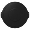 Carlisle 84102103 Bronco Trash Container Lid Round for 20 Gal. Black Carlisle 84102103 Bronco Trash Container Lid Round for 20 Gal. Black