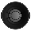 Carlisle 84103203 Bronco Round Trash Container, 32 gallon, Black Carlisle 84103203 Bronco Round Trash Container, 32 gallon, Black