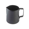 Tablecraft 12061 Frothing Cup, 18 oz., Stainless Steel, Black