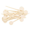 Tablecraft 12593 Round Picks,  Bamboo (Pack of 100) Tablecraft 12593 Round Picks,  Bamboo (Pack of 100)