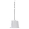 Carlisle 36719700 Toilet Bowl Brush with Caddy, White