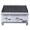 Dukers DCRB24 Countertop Gas Charbroiler 24"W x 28-3/4"D x 15-3/8", 70K BTU Dukers DCRB24 Countertop Gas Charbroiler 24"W x 28-3/4"D x 15-3/8", 70K BTU