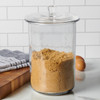 Anchor Hocking 14910L24 Goode Sundry Jar with glass Lid, 1 gal., glass