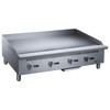 Dukers DCGM48 48" Gas Griddle, Countertop, Smooth Plate
