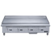 Dukers DCGM48 48" Gas Griddle, Countertop, Smooth Plate