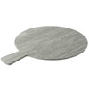 TABLECRAFT 12452 Serving Paddle, Roundn, Melamine, 15.75"x12", Gray