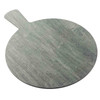 TABLECRAFT 12452 Serving Paddle, Roundn, Melamine, 15.75"x12", Gray