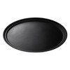 Cambro 2900CT110 Camtread Serving Tray, oval, 23-1/2"x28-7/8", Black