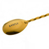 Barfly M37010GD Japanese Style Bar Spoon, 13-3/16", Gold Plated