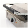 ADCRAFT SG-811E Panini Grill, single, 13-1/4" x 9-1/4" Grooved Plate