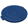 Carlisle 84102114 Bronco Waste Container Lid, for 20 gallon, Blue