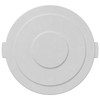 Carlisle 84105602 Bronco Waste Container Lid, for 55 gallon, White