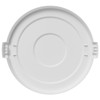 Carlisle 84105602 Bronco Waste Container Lid, for 55 gallon, White