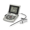 CDN DTTC-S Combo Probe Thermometer, Timer & Clock, Silver