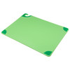 San Jamar CBG182412GN Saf-T-Grip Cutting Board, 18" x 24" x 1/2", Green