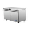 Atosa AUR48SD Undercounter Refrigerator, Reach-in, Two-section 48"