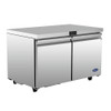 Atosa AUR60SD Undercounter Refrigerator, Reach-in,Two-section 60"