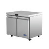 Atosa AUF36SD Undercounter Freezer, Reach-in, Two-section, 36"