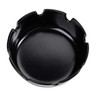 Tablecraft CST363B-1 Classic Ashtrays, 3-3/4", Plastic, Black, (12/Pack)