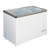 Omcan FR-CN-0400 53.6"W Ice Cream Chest Freezer with Flat Glass Top