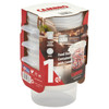 CAMBRO RFS1PPRP3190 Multi-Pack Translucent Container/Lid, 1 QT. Round (3/Pack)