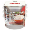 CAMBRO RFS2PPRP3190 Multi-Pack Translucent Container/Lid, 2 QT. Round (3/Pack)