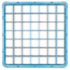 Carlisle RE4914 Divided Glass Rack Extender, Full-size, Blue