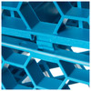 Carlisle RE4914 Divided Glass Rack Extender, Full-size, Blue