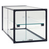 Winco ADCG-2216 Countertop Display Case, 22"x16", 2-tiers, Glass