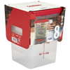Cambro 8SFSPPRP2190 Multi-Pack Translucent Container/Lid, 8 QT. Square (2/Pack)