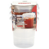 Cambro RFS4PPRP3190 Multi-Pack Translucent Container/Lid, 4 QT. Round (3/Pack)