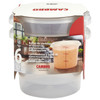 Cambro RFS6PPRP2190 Multi-Pack Translucent Container/Lid, 6 QT. Round (2/Pack)