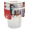 Cambro RFS8PPRP2190 Multi-Pack Translucent Container/Lid, 8 QT. Round (2/Pack)
