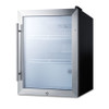 SUMMIT SCR314L Countertop Beverage Cooler, 19", 115v/60/1-ph