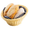 Tablecraft 12250 Angled Basket 10", Round, Polypropylene, Natural