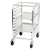 Winco ALRK-10BK 10-Tier End-Load Aluminum Sheet Pan Rack