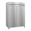 Hoshizaki R2A-FS Refrigerator, Two Section Upright, Full Stainless Doors with Lock