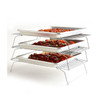 Norpro 3588 Cooling Rack, 3 Tier Stacking, 10" x 14" x 3.5",Chrome