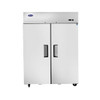 Atosa MBF8005GR 52" Top Mount Refrigerator, (2) Two Door, 44.5 Cu/Ft