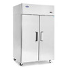 Atosa MBF8005GR Top Mount Refrigerator, (2) Two Door