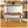 Winco C-3080B Newburg 8 Quart Full-Size Chafer, Stainless Steel