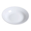 Yanco AC-3 9" Round Super White Porcelain Soup Plate - 24/Case